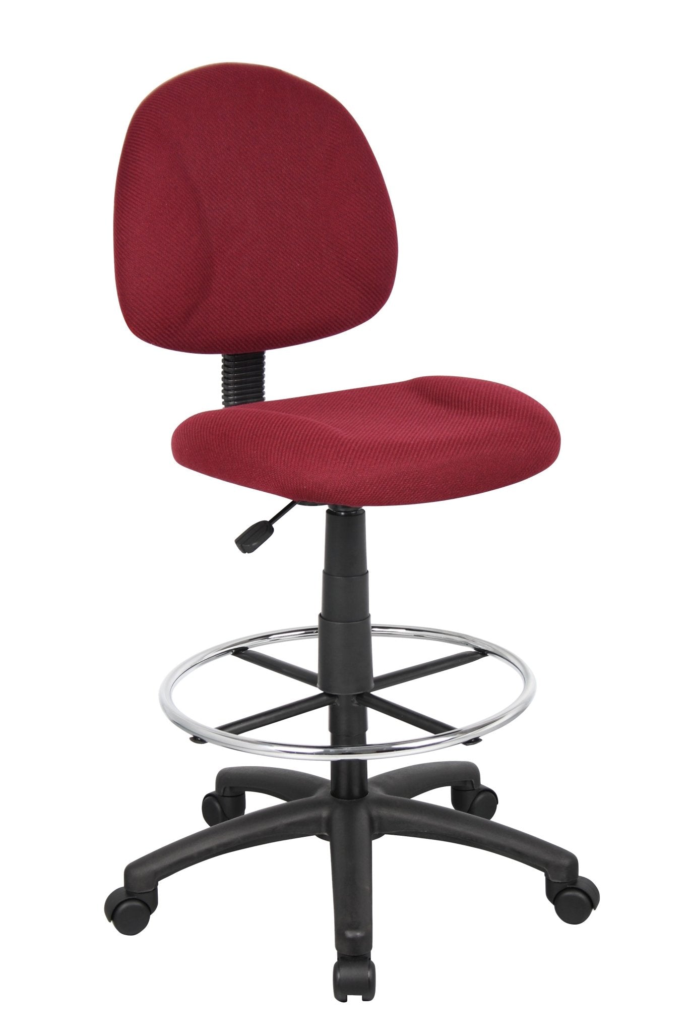 Boss Armless Drafting Stool with Footring (B1615) - SchoolOutlet