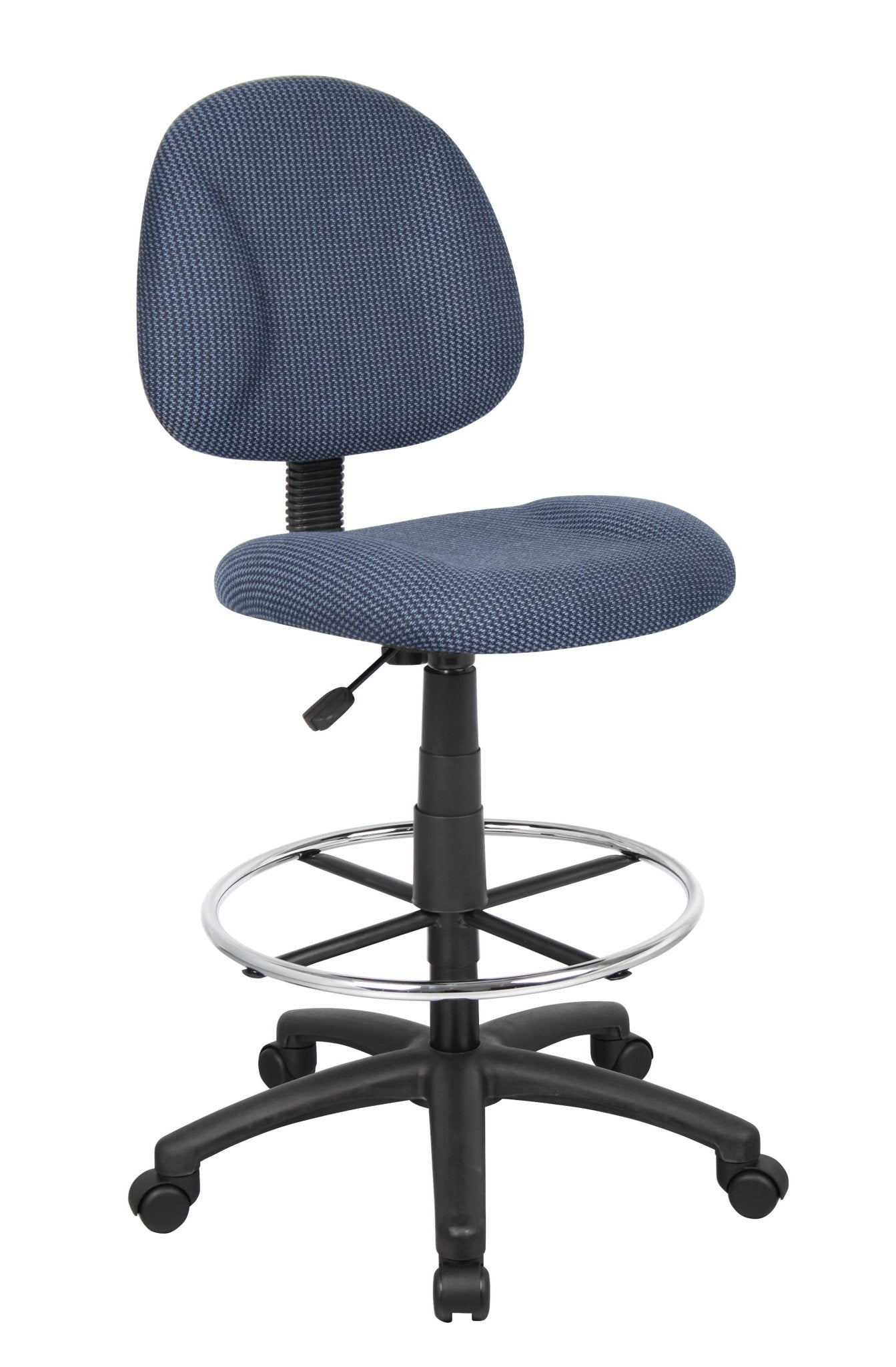 Boss Armless Drafting Stool with Footring (B1615) - SchoolOutlet