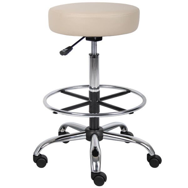 Boss Caressoft Medical / Drafting Stool (B16240) - SchoolOutlet