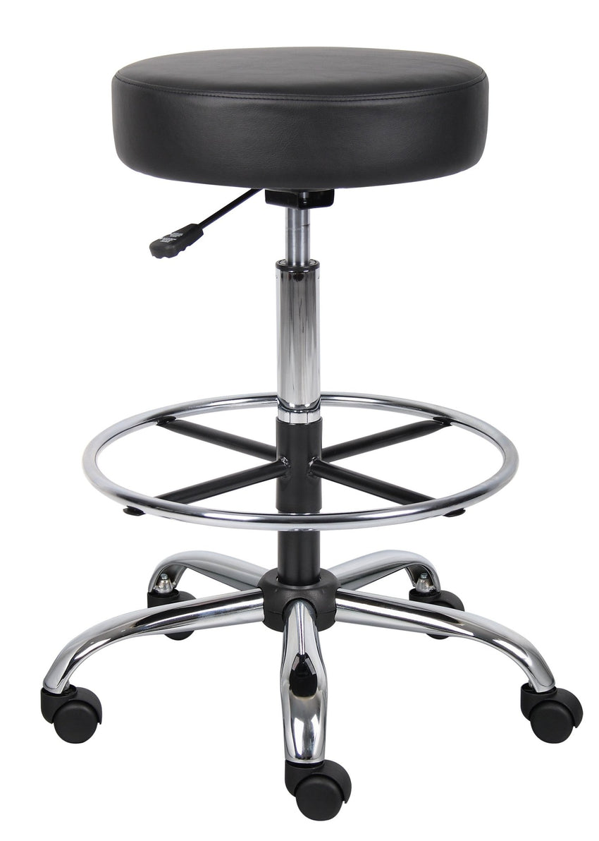 Boss Caressoft Medical / Drafting Stool (B16240) - SchoolOutlet