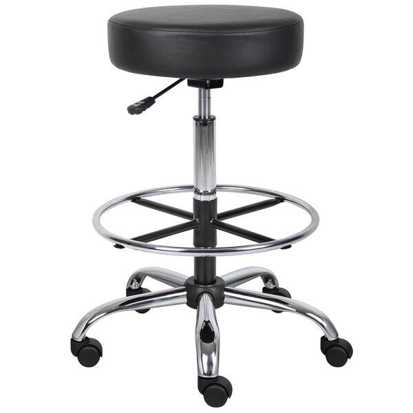 Boss Caressoft Medical / Drafting Stool (B16240) - SchoolOutlet