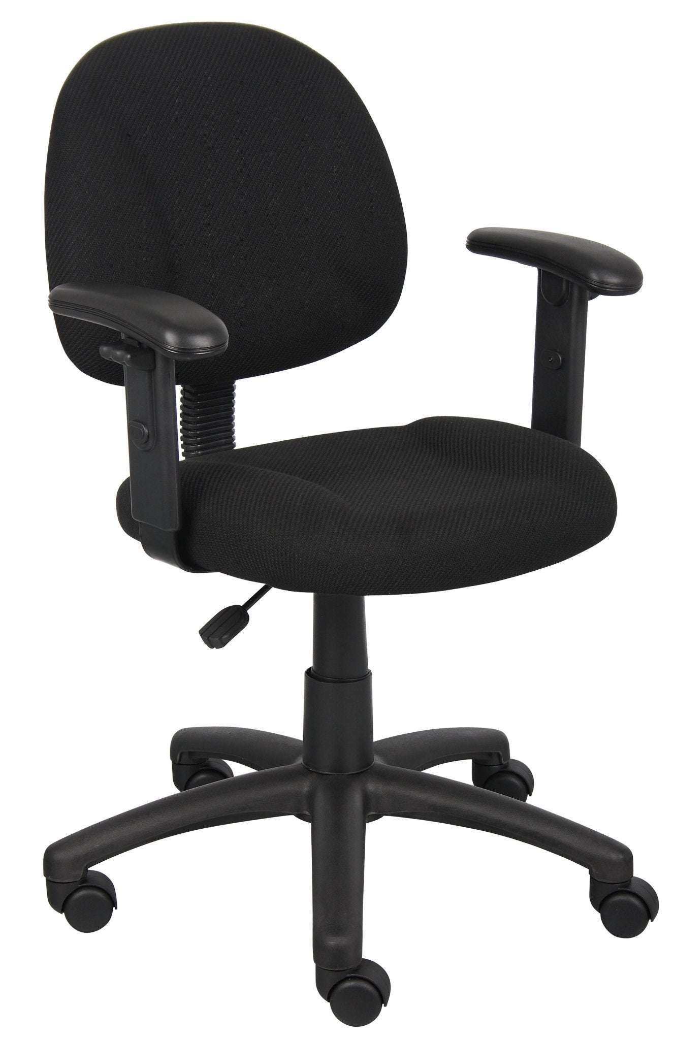Boss Tweed Perfect Posture Deluxe Office Task Chair with Adjustable Arms (B316) - SchoolOutlet