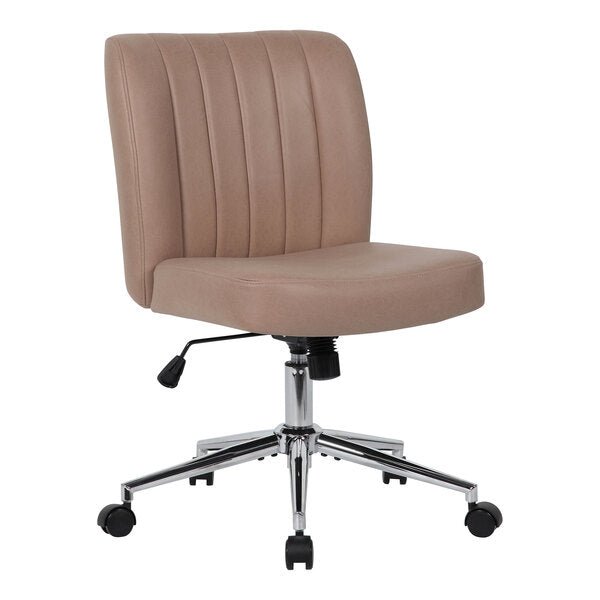 Boss Modern Boucle Mid - Back Task Chair (B4035C) - SchoolOutlet