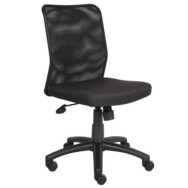 Boss Mesh Budget Task Chair, Black (B6105) - SchoolOutlet