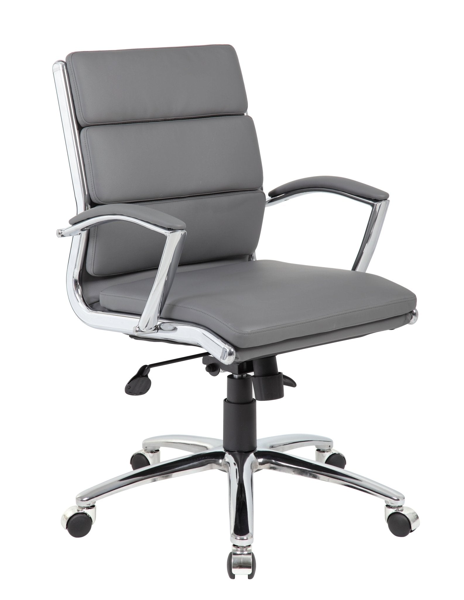 Boss CaressoftPlus Executive Mid - Back Chair (B9476) - SchoolOutlet