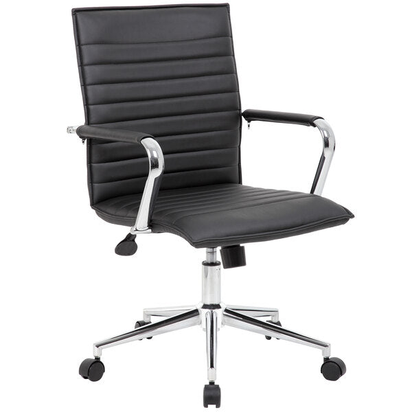 Boss Caressoft Vinyl Hospitality Task Chair (B9533C) - SchoolOutlet
