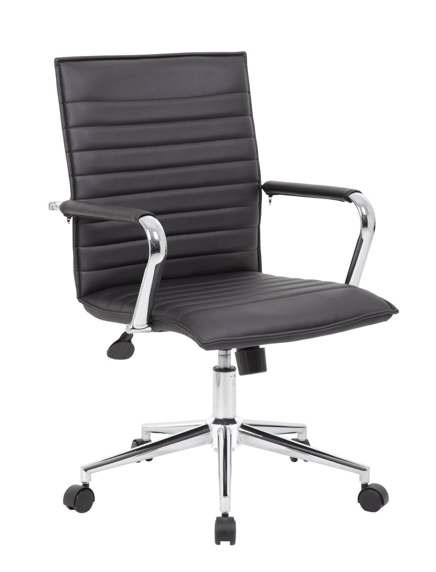 Boss Caressoft Vinyl Hospitality Task Chair (B9533C) - SchoolOutlet