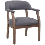Boss Vinyl Captain's guest, accent or dining chair (B9540) - SchoolOutlet