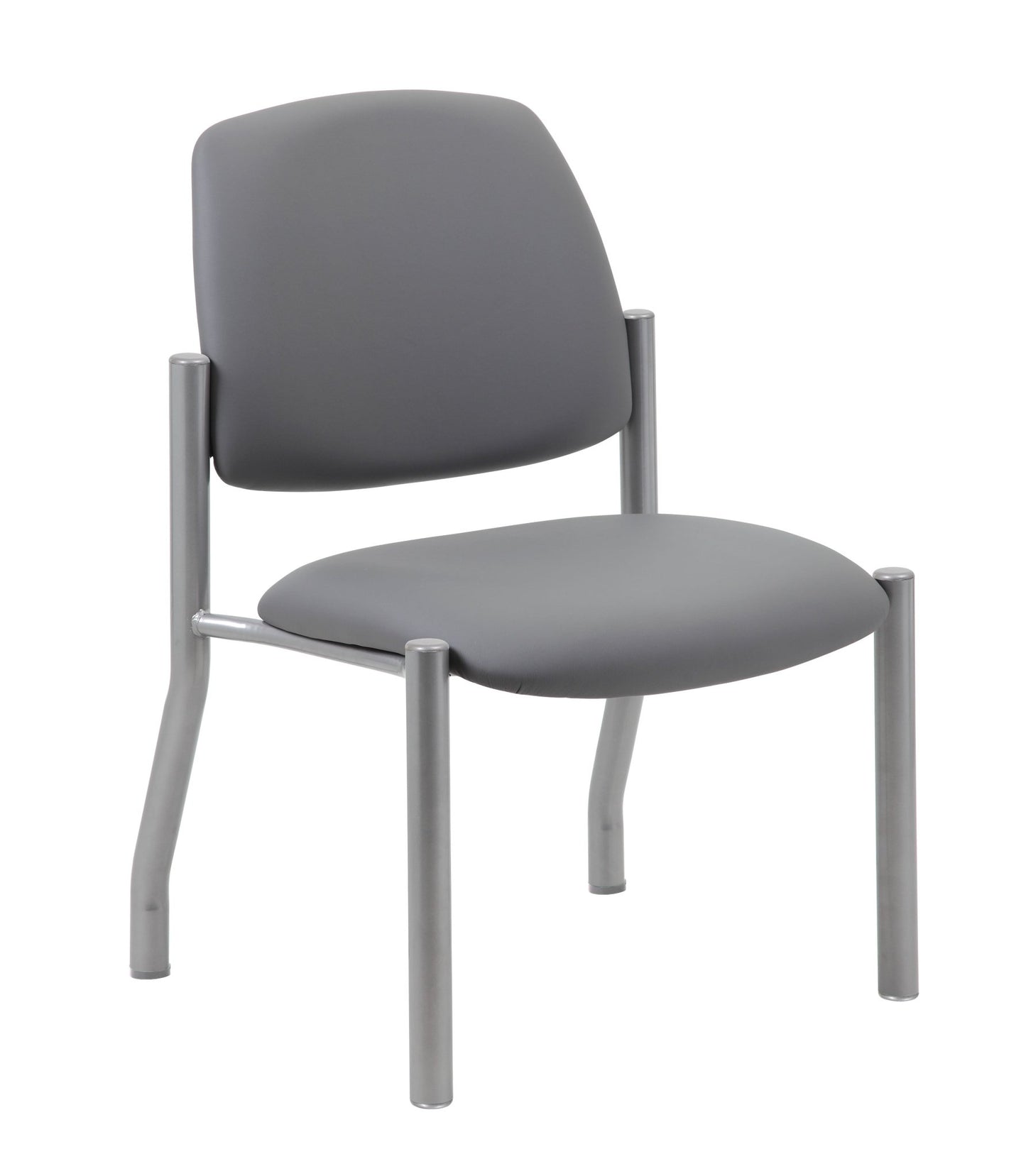 Boss Mid - Back Antimicrobial Vinyl Guest Chair with 300 lb. Capacity (B9595AM) - SchoolOutlet