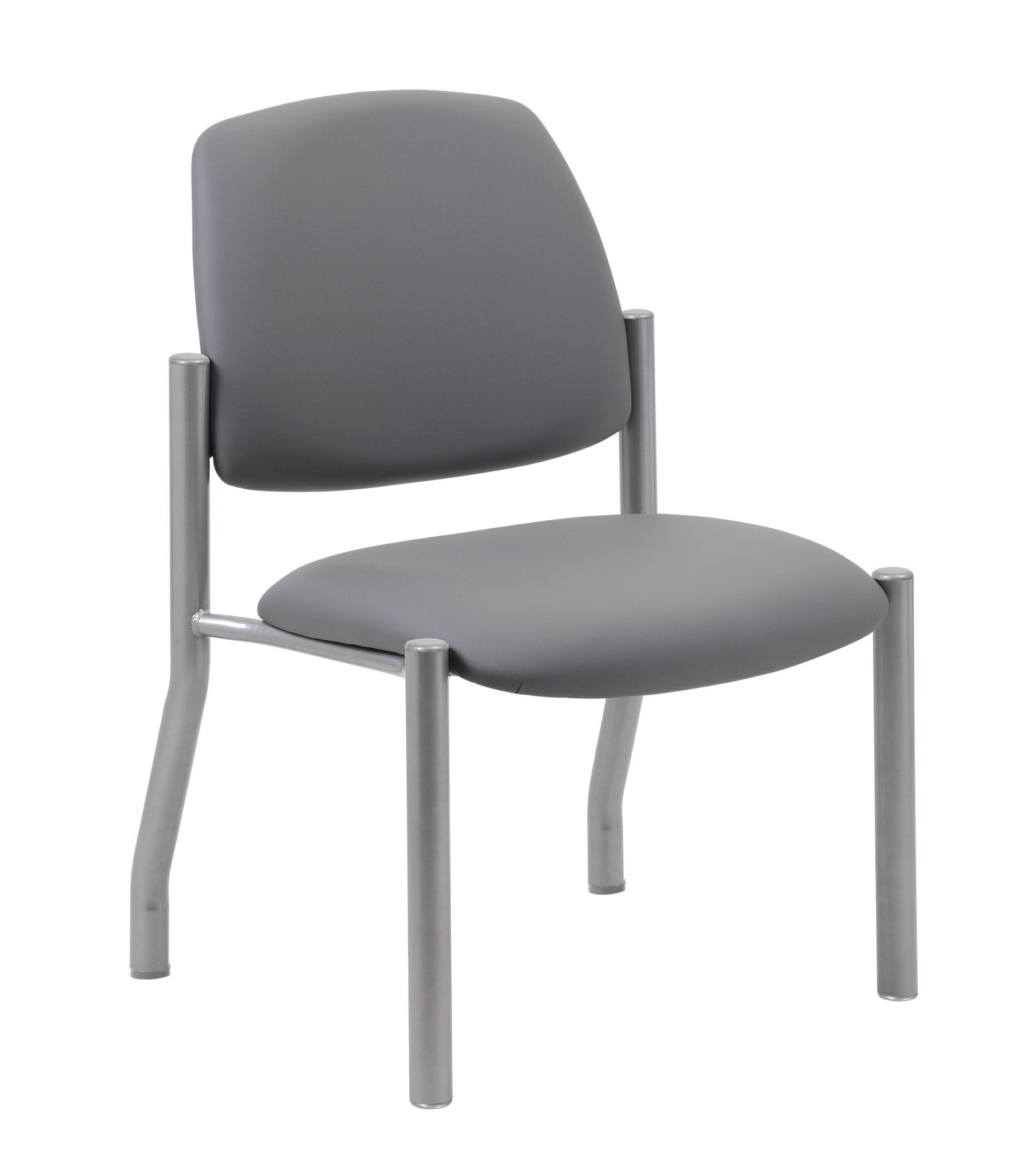 Boss Mid - Back Antimicrobial Vinyl Guest Chair with 300 lb. Capacity (B9595AM) - SchoolOutlet