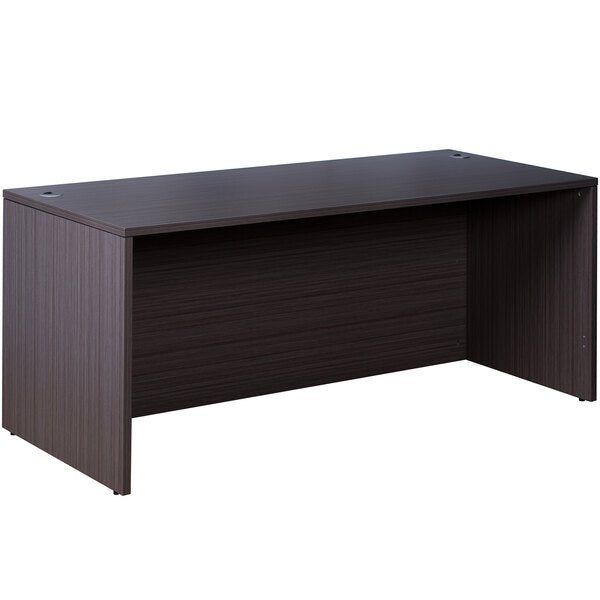 Boss Laminate Desk Shell, 71"W x 36"D x 29"H (N101) - SchoolOutlet