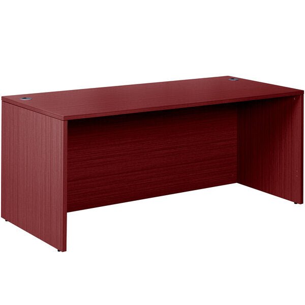 Boss Laminate Desk Shell, 71"W x 36"D x 29"H (N101) - SchoolOutlet