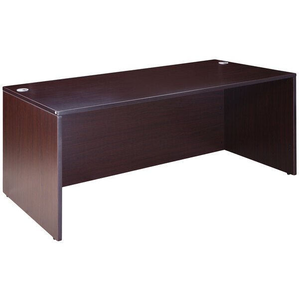 Boss Desk Shell, 66"W x 30"D x 29"H (N102) - SchoolOutlet