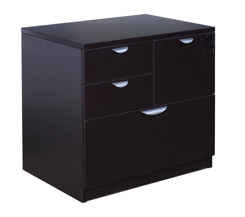 Boss Combo Lateral File, 31"W x 22"D x 29"H (N114) - SchoolOutlet