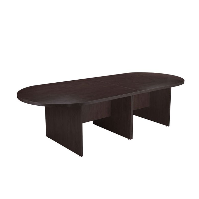 Boss Race Track Conference Table, 120"W x 48"D x 29.5"H (N137) - SchoolOutlet
