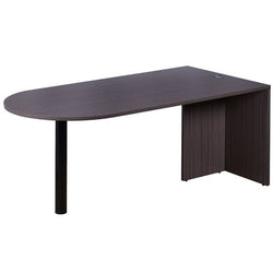 Boss Bullet Desk, 71"W x 35"D x 29"H (N147)