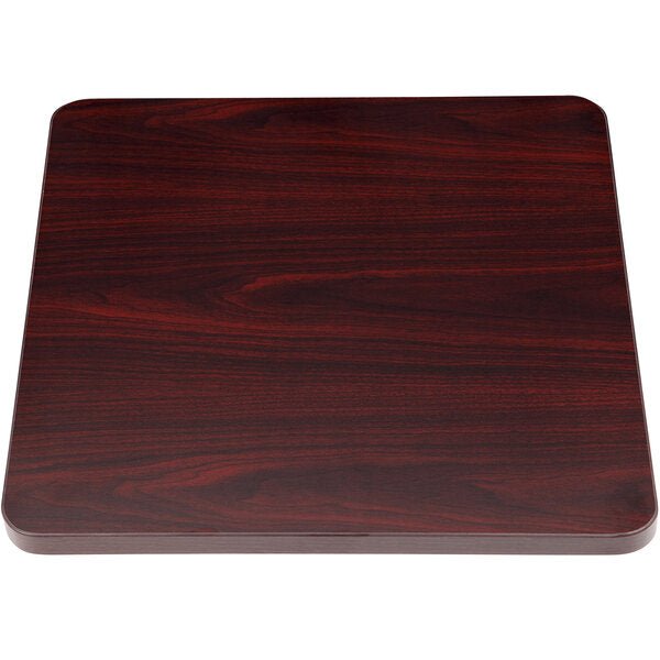 Boss Ganging Side Table Top for B629M Chairs, Mahogany (N6ST) - SchoolOutlet