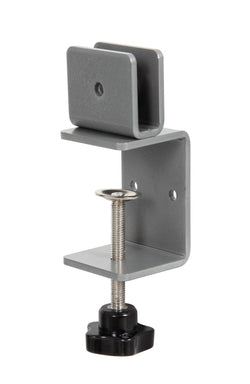 Boss Bracket/Hardware for Plexiglass Sneeze Guards - Side Mounting - 2/Set, Silver (NP02)