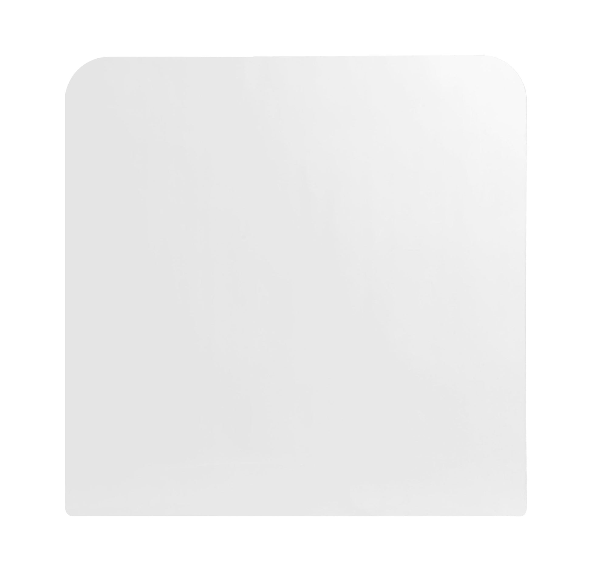 Boss Clear Plexiglass Sneeze Guard Panel, Clear 24"W x 24H" 6MM Thick (NP03) - SchoolOutlet