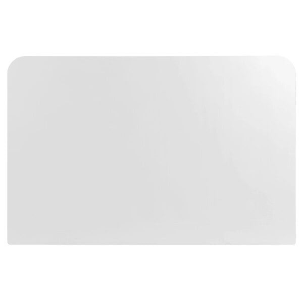 Boss Clear Plexiglass Sneeze Guard Panel, Clear 36"W x 24H" 6MM Thick (NP05) - SchoolOutlet