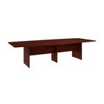 Bush Furniture 120 - inch Office Conference Table with Wood Base (99TB12048X) - SchoolOutlet