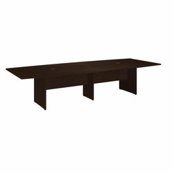 Bush Furniture 120-inch Office Conference Table with Wood Base (99TB12048X)