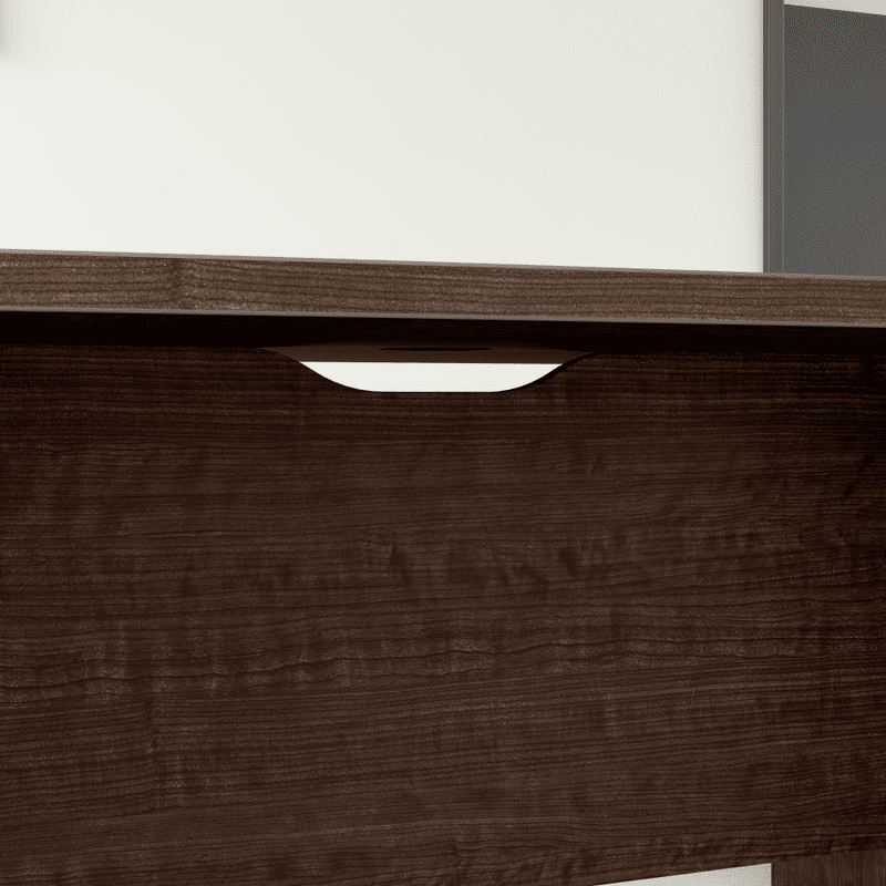 Bush Furniture 120 - inch Office Conference Table with Wood Base (99TB12048X) - SchoolOutlet