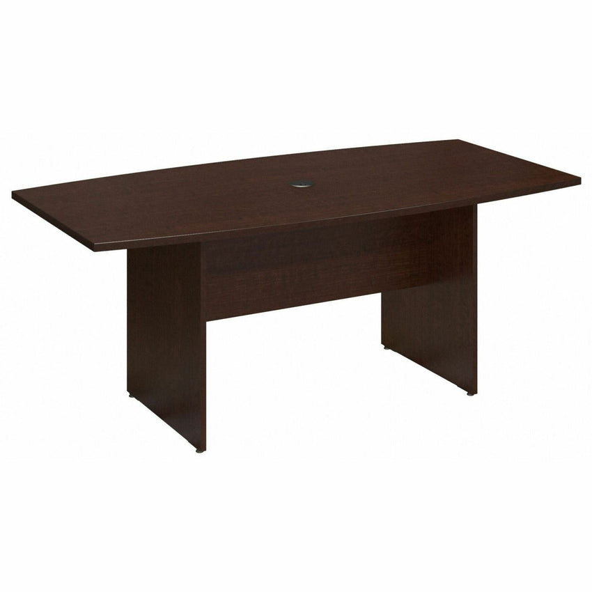 Bush Furniture Series C 72"L x 36"W Boat Top Conference Table (99TB7236X) - SchoolOutlet