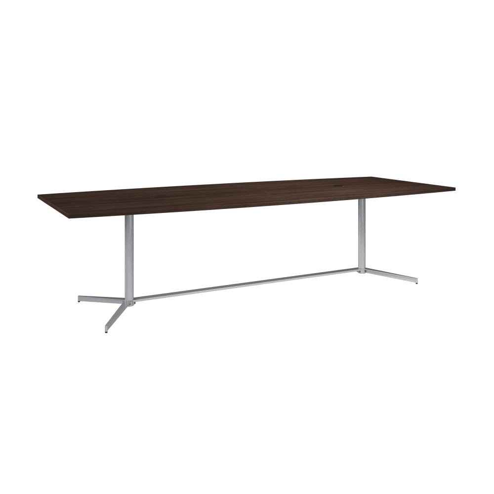 Bush Furniture 120 - inch Office Conference Table with Metal Base (99TBM120X) - SchoolOutlet