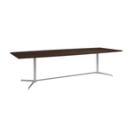Bush Furniture 120 - inch Office Conference Table with Metal Base (99TBM120X) - SchoolOutlet