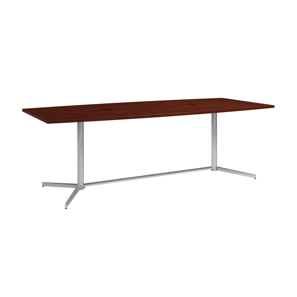 Bush Furniture 120 - inch Office Conference Table with Metal Base (99TBM120X) - SchoolOutlet