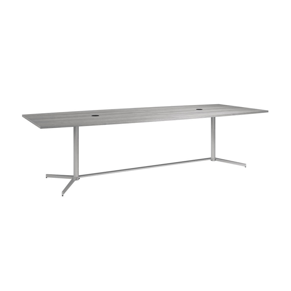 Bush Furniture 120 - inch Office Conference Table with Metal Base (99TBM120X) - SchoolOutlet