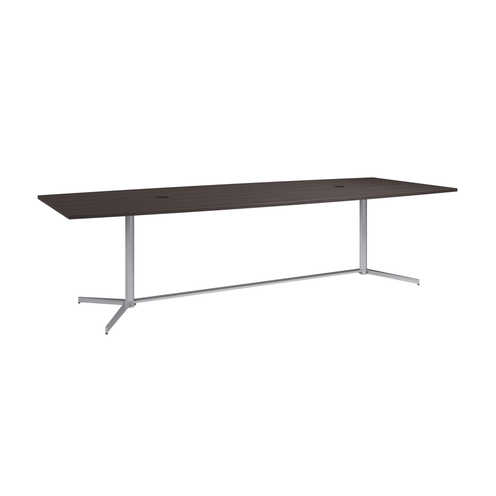 Bush Furniture 120 - inch Office Conference Table with Metal Base (99TBM120X) - SchoolOutlet