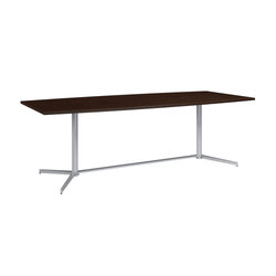 Bush Furniture 96-inch Office Conference Table with Metal Base (99TBM96X)