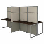 Bush Furniture 4 - Person Cubicle Desk Workstation with 66