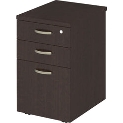 Bush Furniture 16"W x 20"D x 25"H File Cabinet on Wheels (EOF116MR03X)