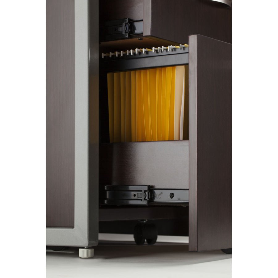 Bush Furniture 16"W x 20"D x 25"H File Cabinet on Wheels (EOF116MR03X) - SchoolOutlet