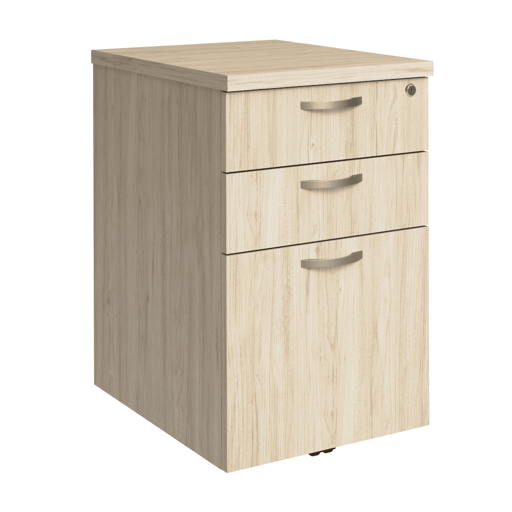 Bush Furniture 16"W x 20"D x 25"H File Cabinet on Wheels (EOF116MR03X) - SchoolOutlet