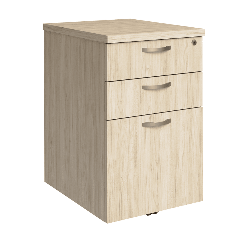 Bush Furniture 16"W x 20"D x 25"H File Cabinet on Wheels (EOF116MR03X) - SchoolOutlet