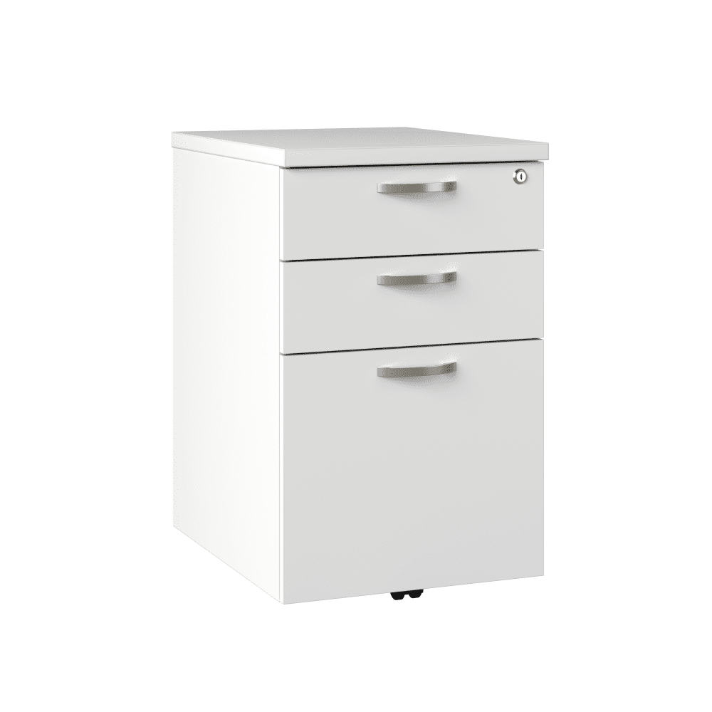 Bush Furniture 16"W x 20"D x 25"H File Cabinet on Wheels (EOF116MR03X) - SchoolOutlet