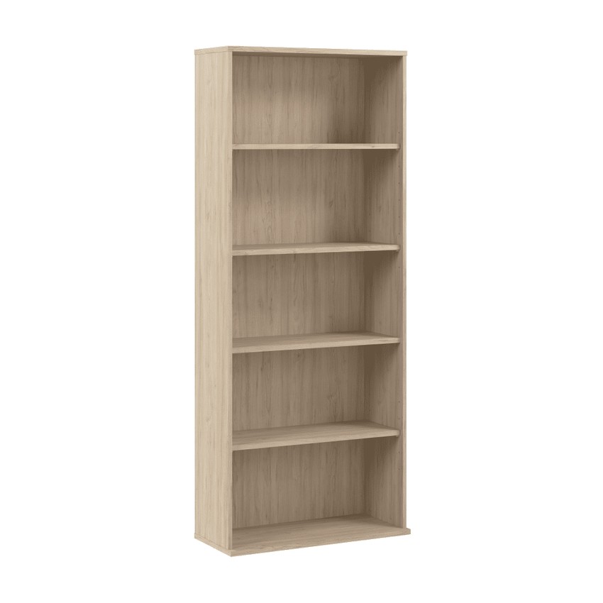 Bush Furniture 30"W x 13"D x 72H Tall 5 Shelf Bookcase (HUB230X) - SchoolOutlet