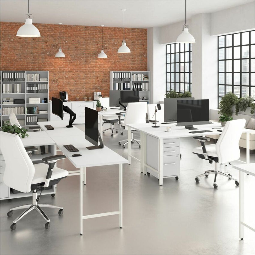 Bush Furniture 30"W x 13"D x 72H Tall 5 Shelf Bookcase (HUB230X) - SchoolOutlet