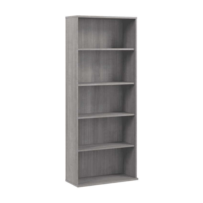 Bush Furniture 30"W x 13"D x 72H Tall 5 Shelf Bookcase (HUB230X) - SchoolOutlet