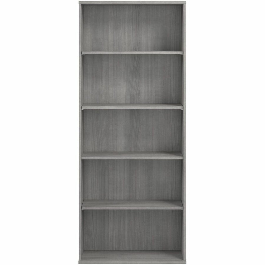 Bush Furniture 30"W x 13"D x 72H Tall 5 Shelf Bookcase (HUB230X) - SchoolOutlet