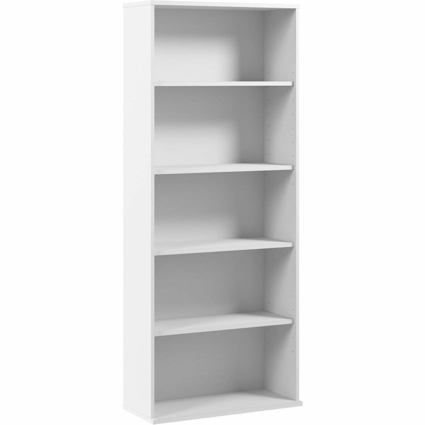Bush Furniture 30"W x 13"D x 72H Tall 5 Shelf Bookcase (HUB230X) - SchoolOutlet
