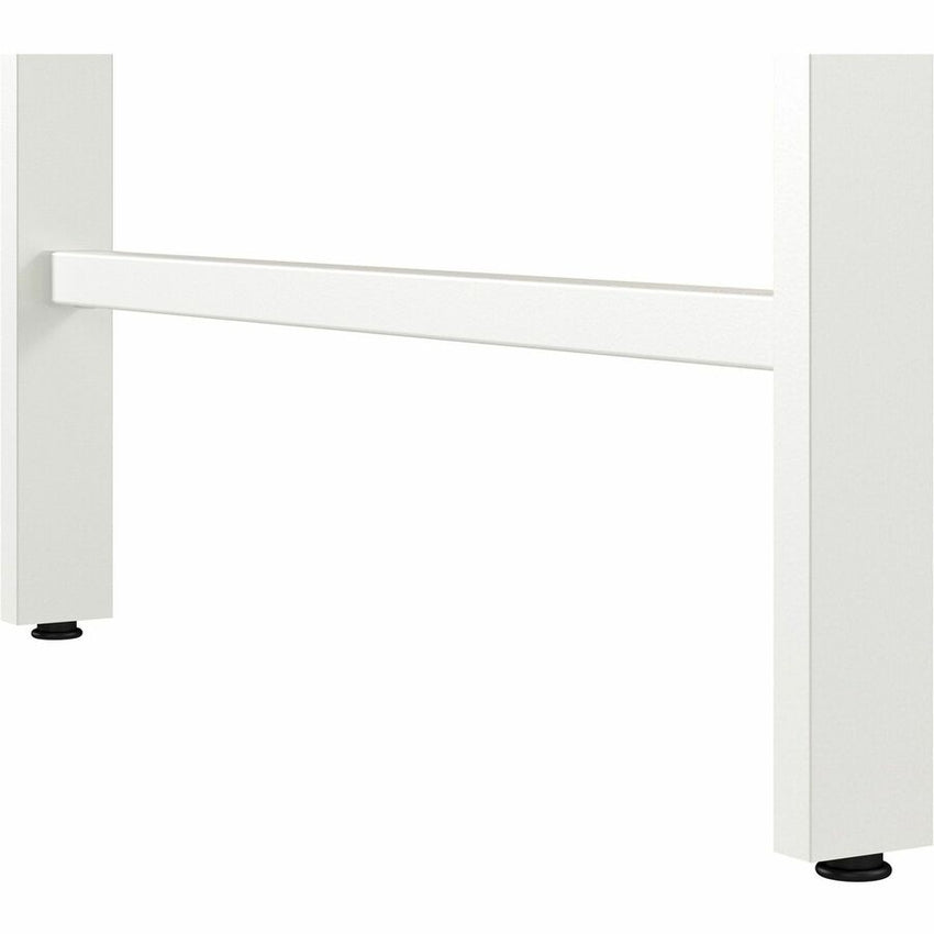 Bush Furniture 59"W x 30"D x 48H Cubicle Desk with Storage (HUCB260X) - SchoolOutlet