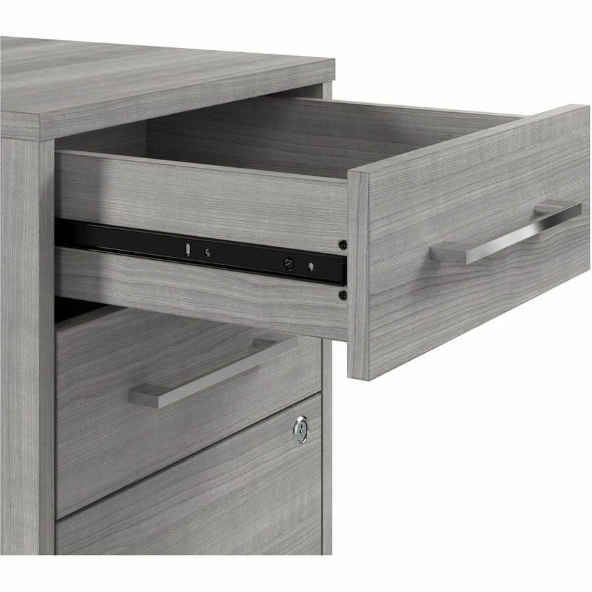Bush Furniture 16"W x 20"D x 27H 3 Drawer Mobile File Cabinet (HUF116X) - SchoolOutlet