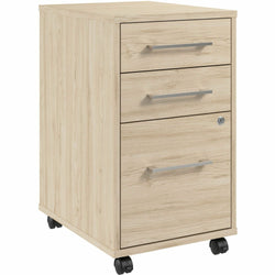 Bush Furniture 16"W x 20"D x 27H 3 Drawer Mobile File Cabinet (HUF116X)
