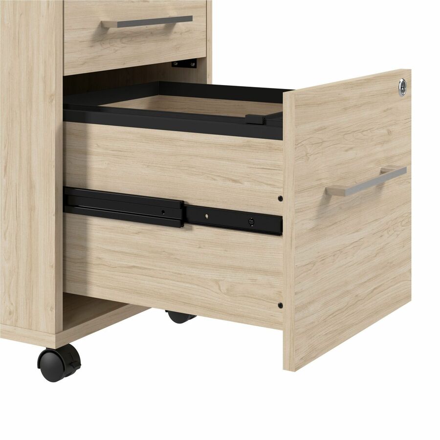 Bush Furniture 16"W x 20"D x 27H 3 Drawer Mobile File Cabinet (HUF116X) - SchoolOutlet