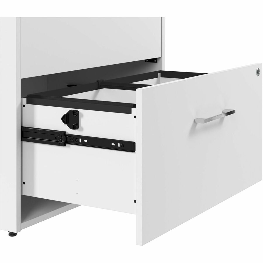 Bush Furniture 30"W x 20"D x 30H 2 Drawer Lateral File Cabinet (HUF130X) - SchoolOutlet